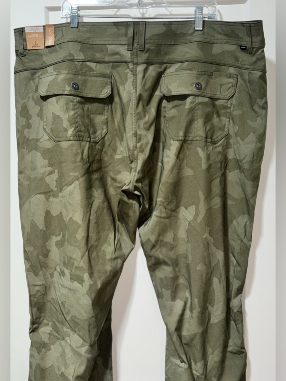 NWT prAna Sage Camo Halle Straight Pant Plus II Size 22W Active Outdoors Casual - Picture 8 of 12